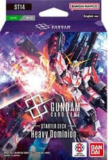 Gundam TCG Gundam ST-14 Deck Heavy Dominion