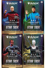 Magic Magic Star Trek Collector Commander Deck Set (4Ct)