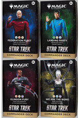 Magic Magic Star Trek Commander Deck Set (4Ct)