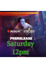 Magic Magic Star Trek Prerelease Sat 12pm
