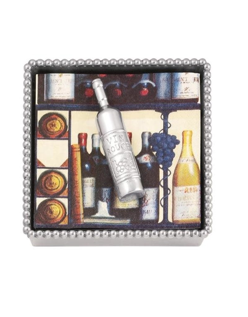 Mariposa Mariposa Napkin Box - Wine Bottle