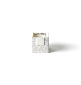 Happy Everything Mini Nesting Cube Small Stone Dot