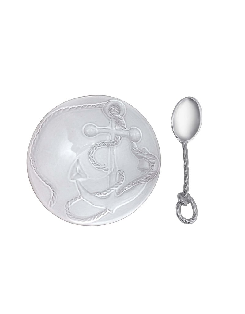 Mariposa Mariposa Ceramic Canape Plate Anchor