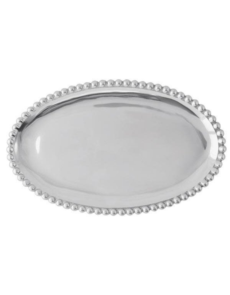 Mariposa Mariposa Pearled Oval Platter