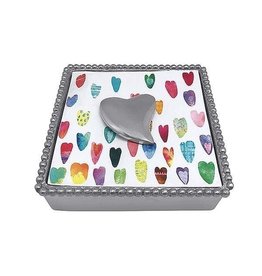 Mariposa Mariposa Napkin Box - Heart