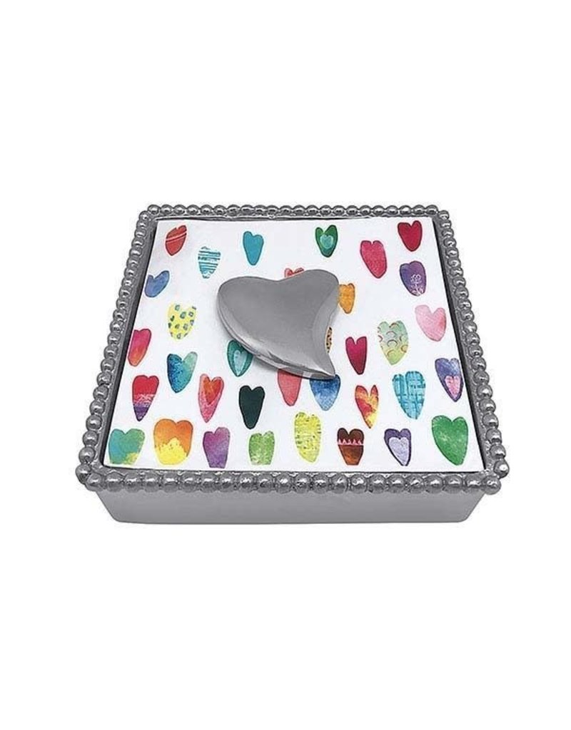 Mariposa Mariposa Napkin Box- Heart