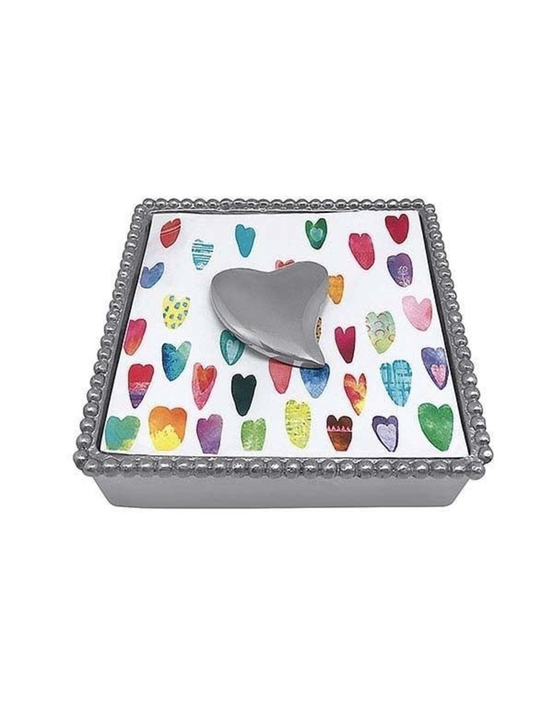 Mariposa Mariposa Napkin Box - Heart