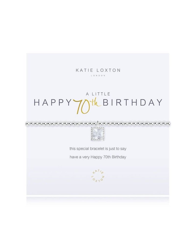 Katie Loxton Katie Loxton Bracelet- 70th Birthday