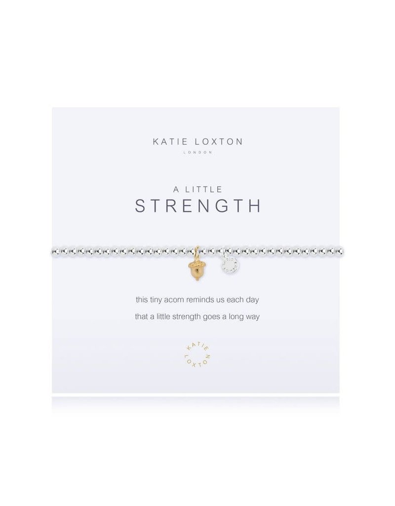 A Littles & Co. A Littles & Co. Bracelet Strength Acorn- Silver