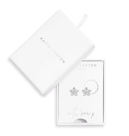 A Littles & Co. A Littles & Co. Earring Box Sparkle and Shine- Silver