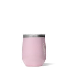 Corkcicle Corkcicle Stemless Wine Glass- 12oz Rose Quartz