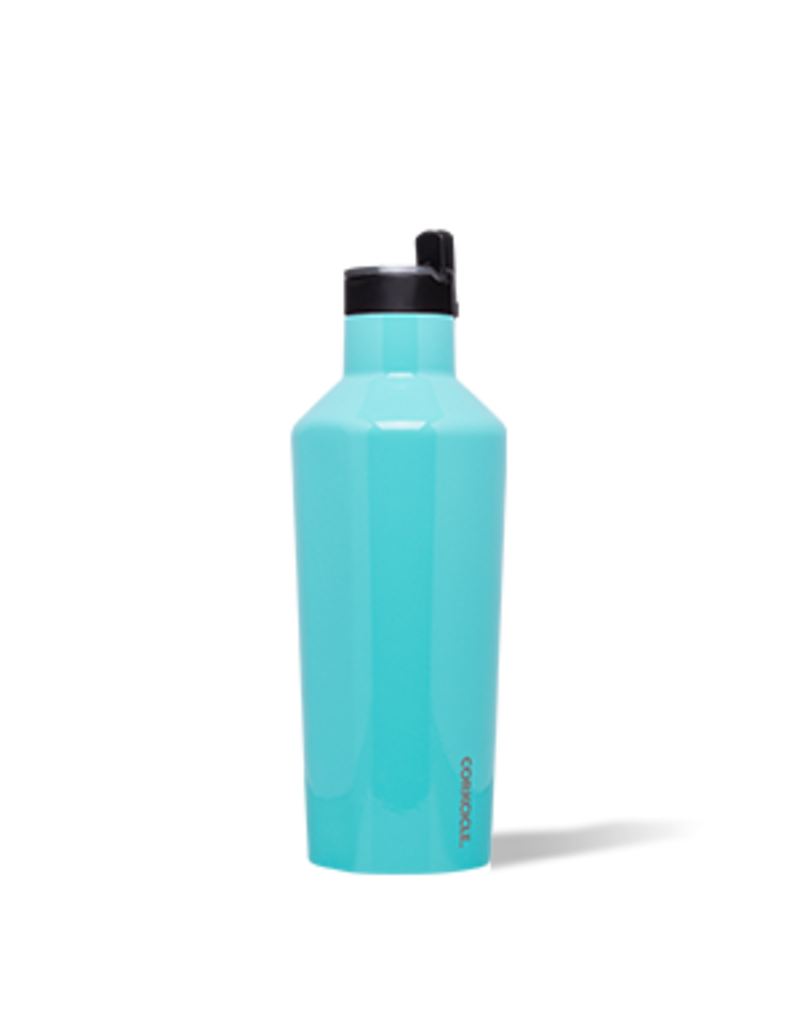 Corkcicle Corkcicle Sport Canteen- 40oz Gloss Turquoise