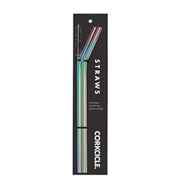 Corkcicle Corkcicle Straw 2pk Prism with Brush