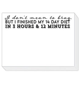 Roseanne Beck Mini Slab Pad- I Don't Mean to Brag