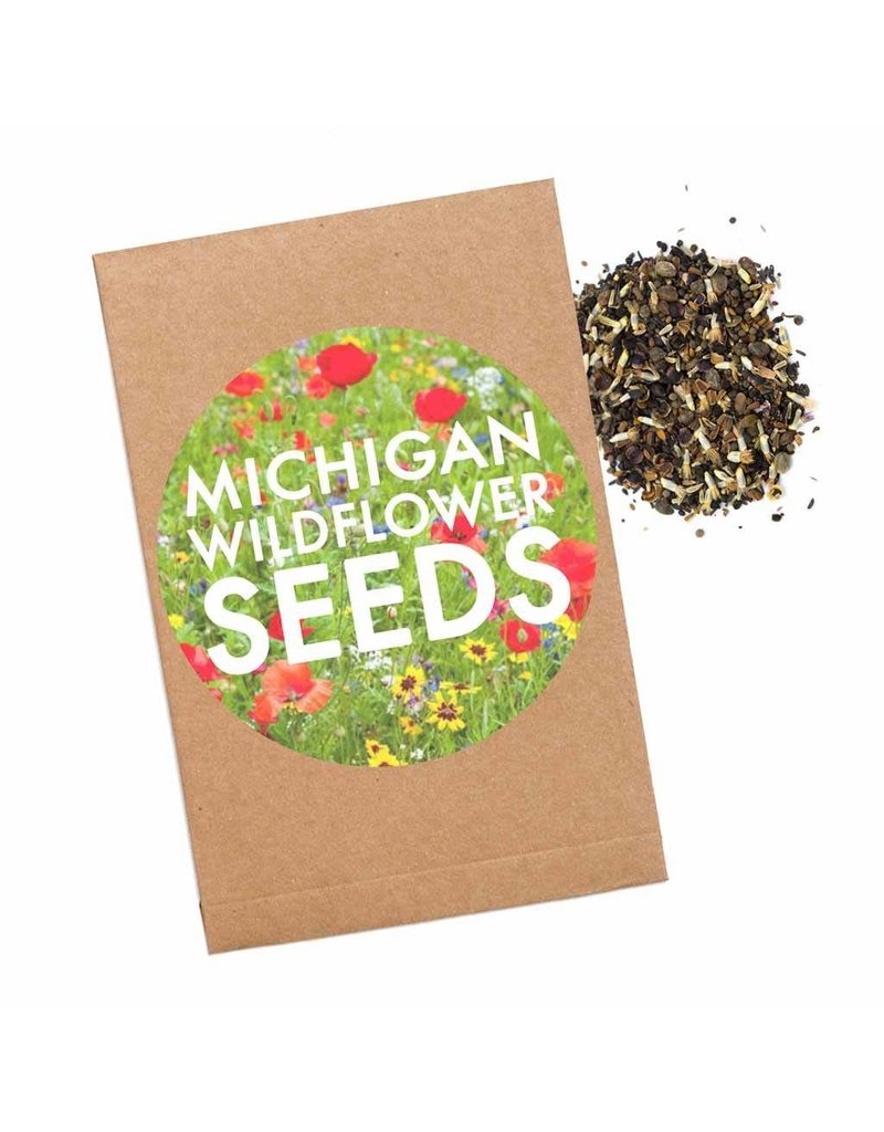 City Bird City Bird Michigan Wildflower Seed Packet Classic