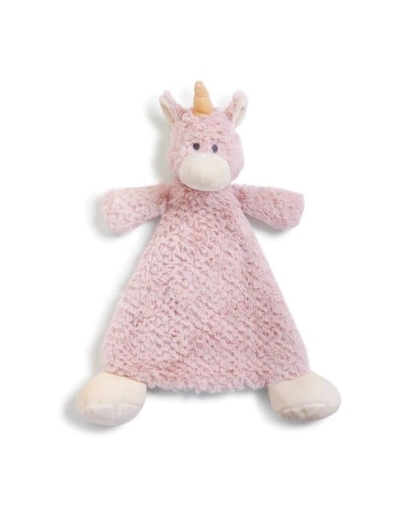 Demdaco Demdaco Cozy Rattle Blankie Wendy Unicorn