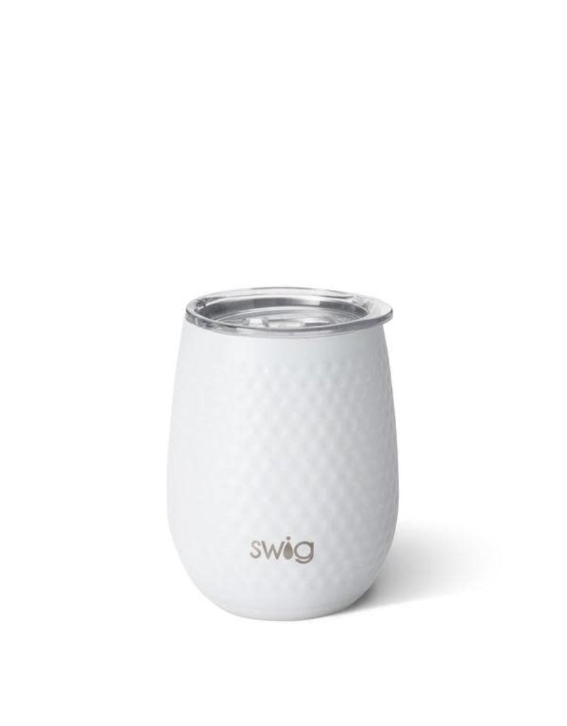 Swig Stemless Wine Golf White