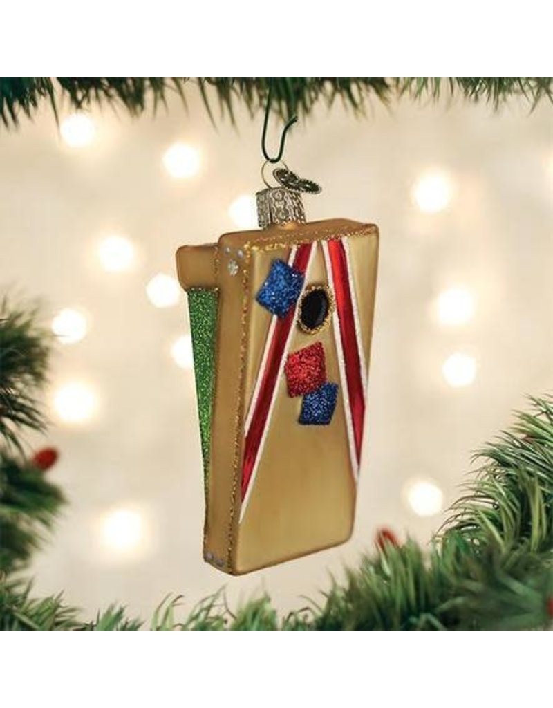 Old World Christmas Old World Christmas Ornament Corn Hole Game