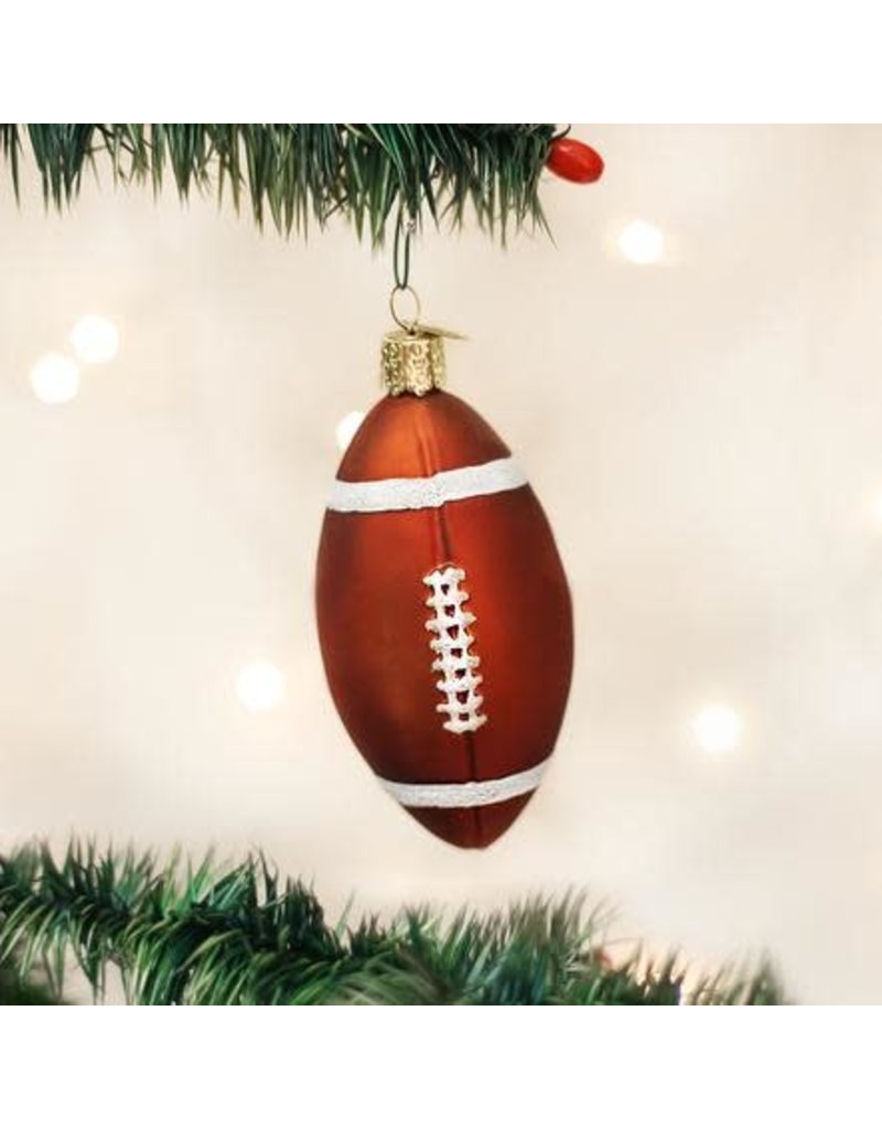Old World Christmas Ornament Football