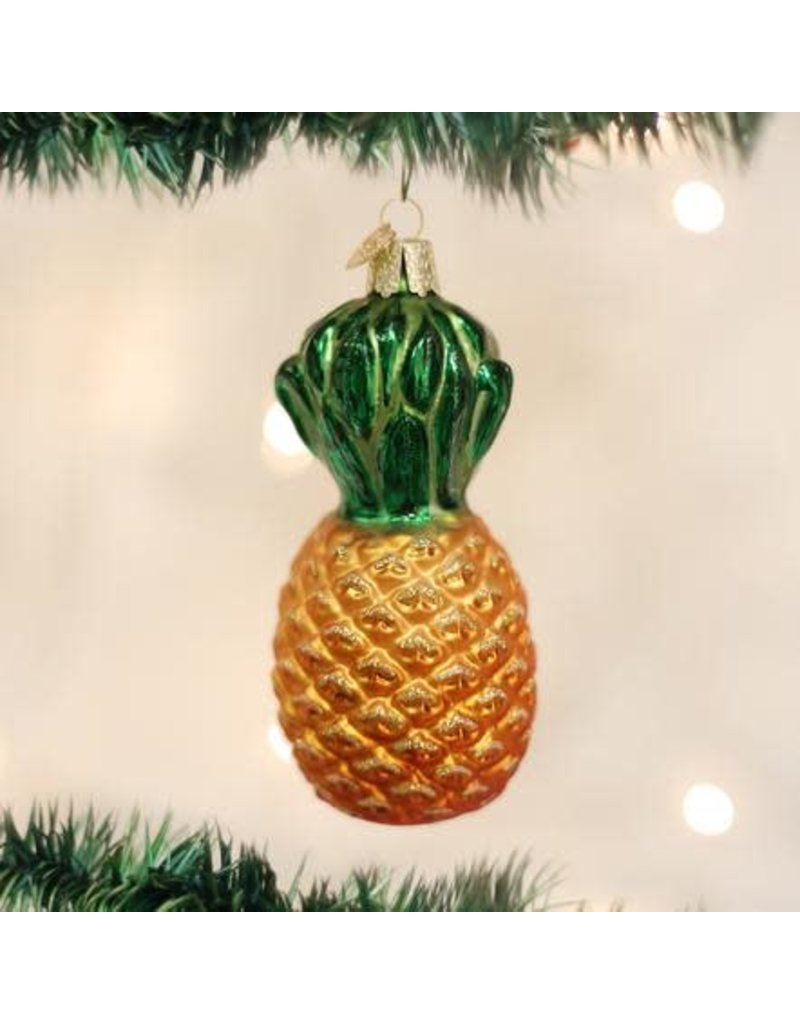 Old World Christmas Ornament Pineapple