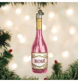Old World Christmas Old World Christmas Ornament Rose' Bottle