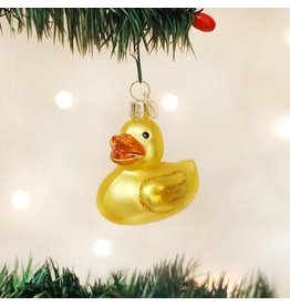 Old World Christmas Ornament Rubber Duck