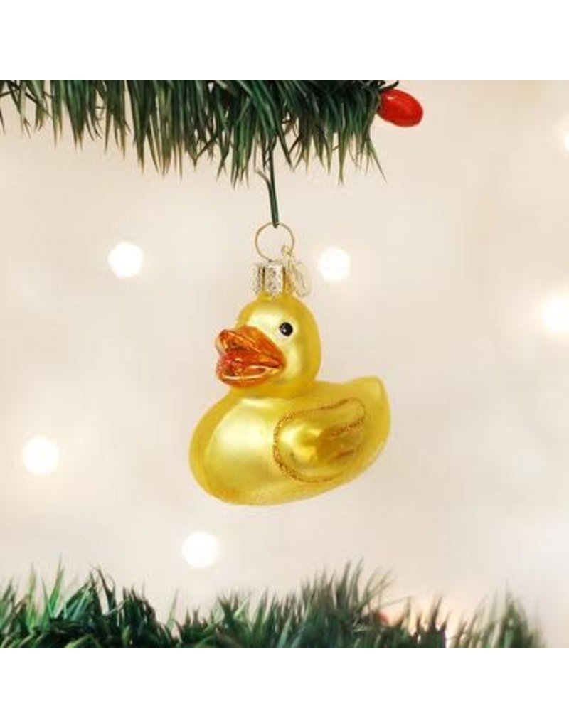 Old World Christmas Old World Christmas Ornament Rubber Duck