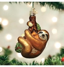 Old World Christmas Ornament Sloth