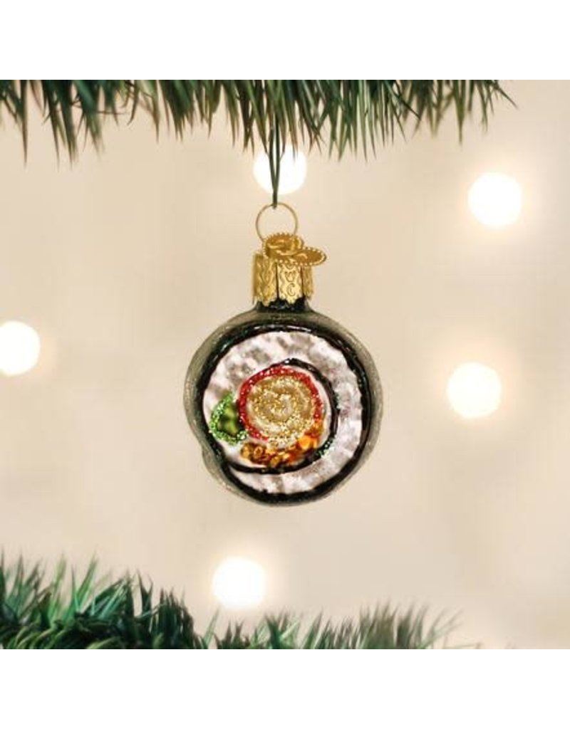 Old World Christmas Old World Christmas Ornament Sushi Roll