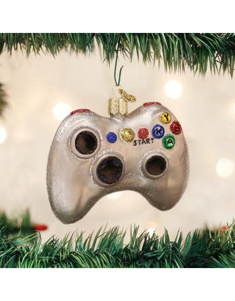 Old World Christmas Ornament Video Game Controller