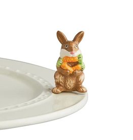Nora Fleming Nora Fleming Attachment Funny Bunny Brown Bunny