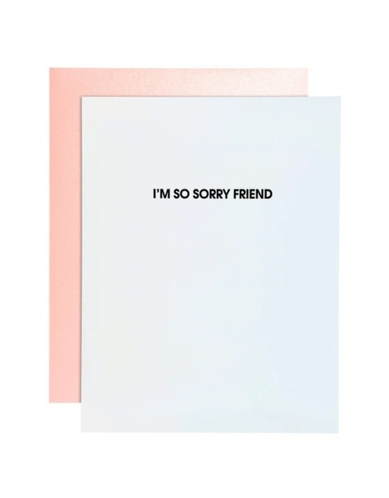Card- I'm So Sorry Friend