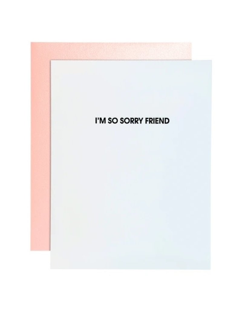 Chez Gagne Chez Gagne Card- I'm So Sorry Friend