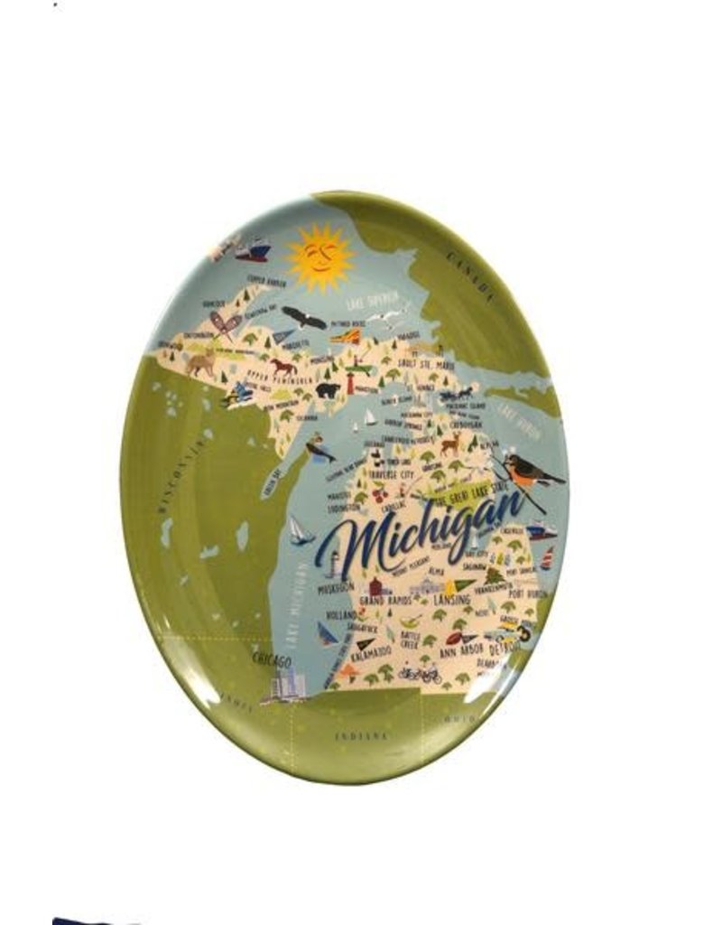 Galleyware Platter Michigan