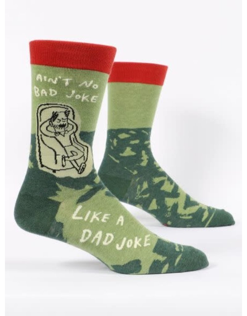Blue Q Blue Q Men's Crew Sock Dad Joke