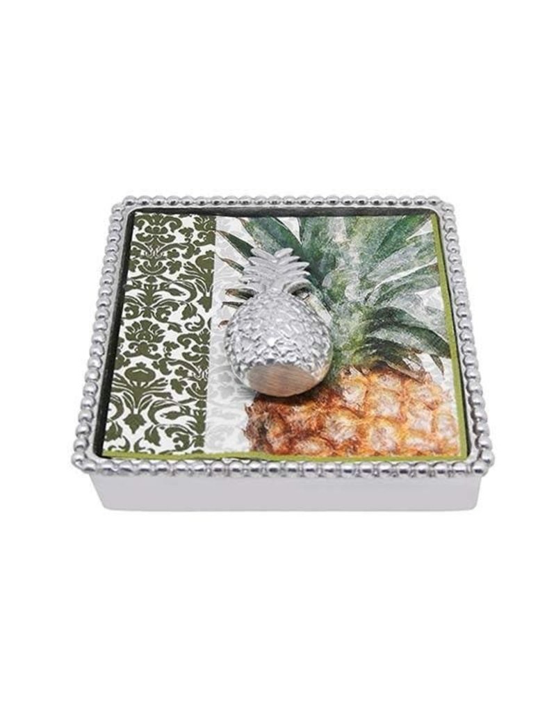 Mariposa Mariposa Napkin Box - Pineapple