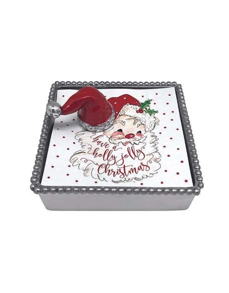 Mariposa Mariposa Napkin Box- Santa Hat