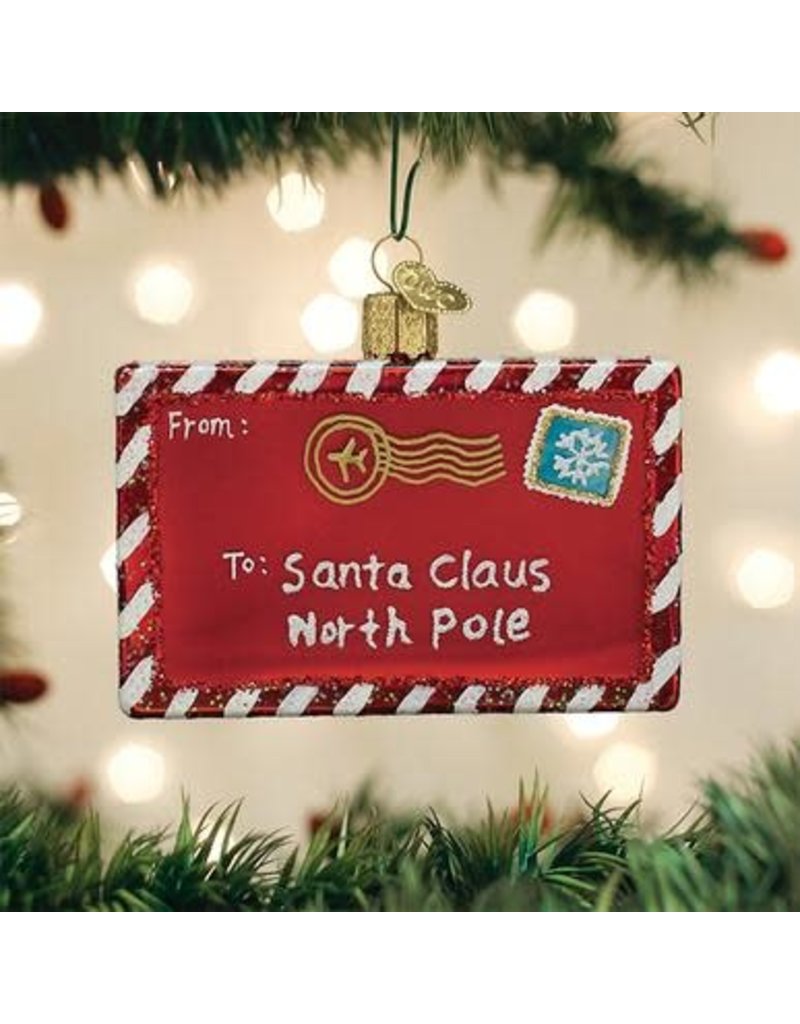 Old World Christmas Old World Christmas Ornament Letter to Santa