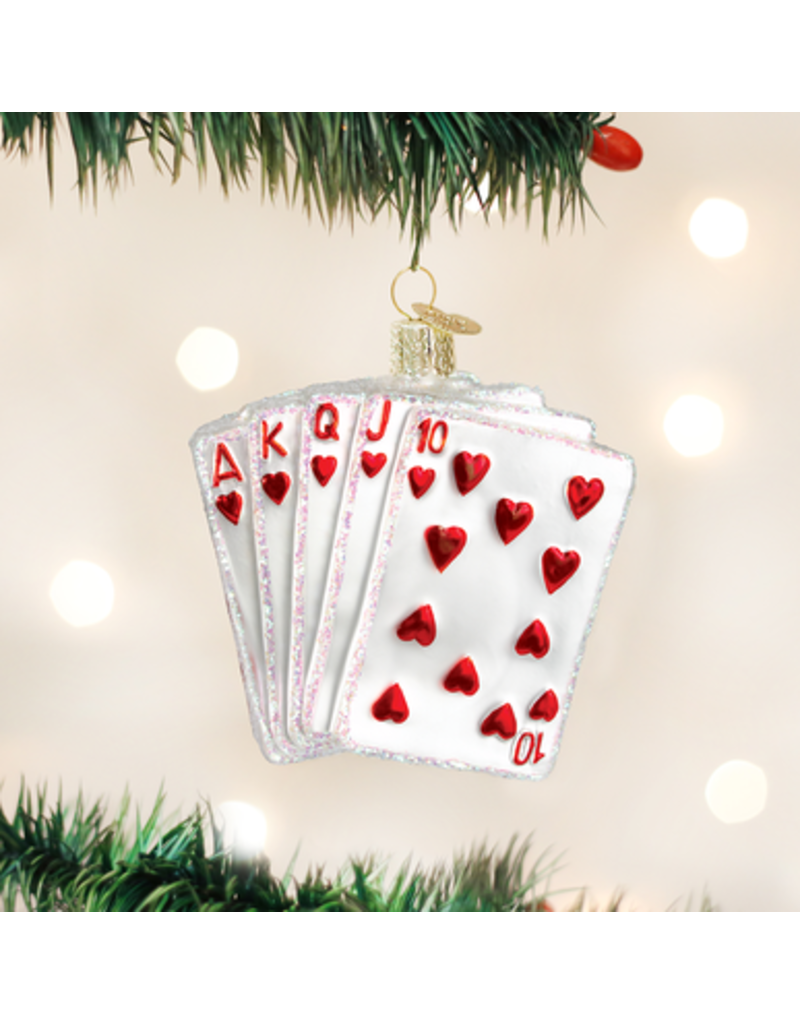 Old World Christmas Old World Christmas Ornament Royal Flush