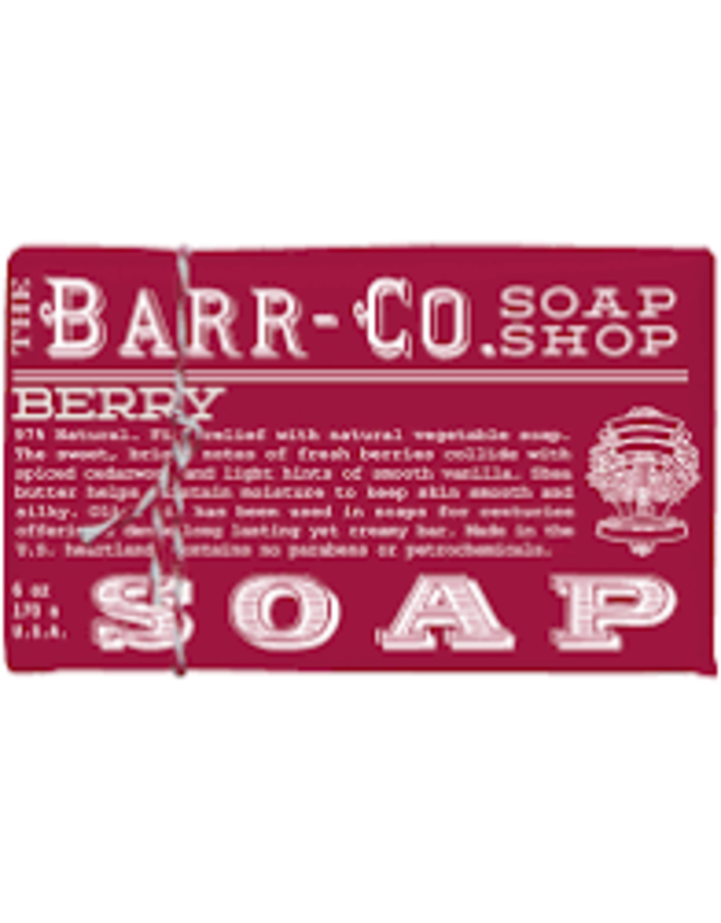 Barr-Co. Barr-Co. Paper Wrap Bar Soap 6oz Berry