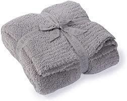 Barefoot Dreams Cozychic Throw Dove Gray - Small Favors