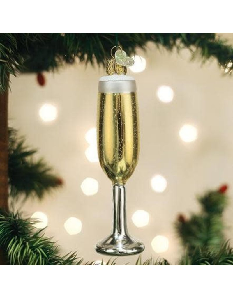 Old World Christmas Old World Christmas Ornament Champagne Flute