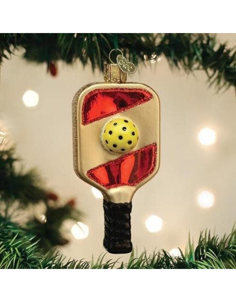 Old World Christmas Old World Christmas Ornament Pickleball Paddle