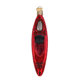 Old World Christmas Old World Christmas Ornament Kayak Red