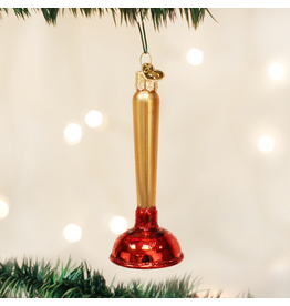 Old World Christmas Old World Christmas Ornament Toilet Plunger