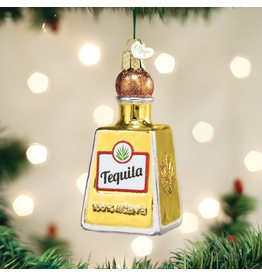 Old World Christmas Ornament Tequila Bottle
