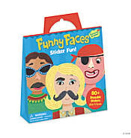 Sticker Tote- Funny Faces