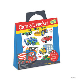 M/PK Sticker Tote- Cars and Trucks