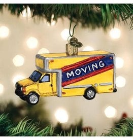 Old World Christmas Ornament Moving Truck