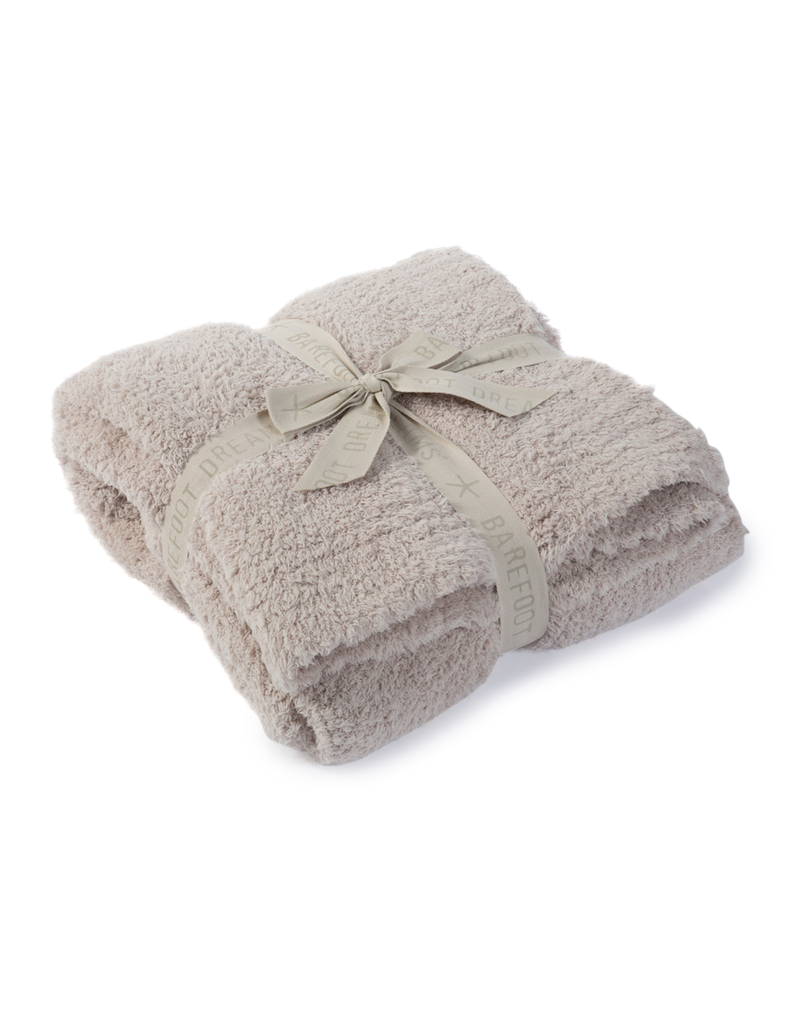 Barefoot Dreams Cozychic Throw Stone - Small Favors